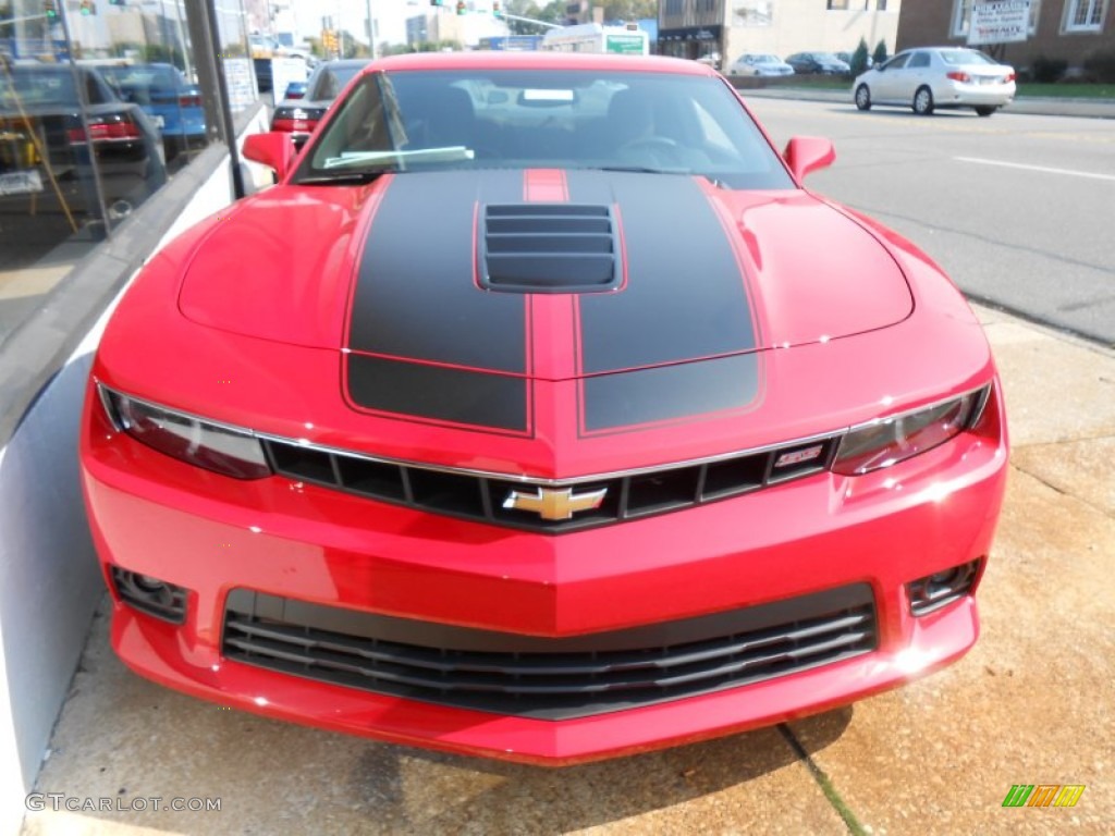 Red Hot 2014 Chevrolet Camaro SS/RS Coupe Exterior Photo #85557251