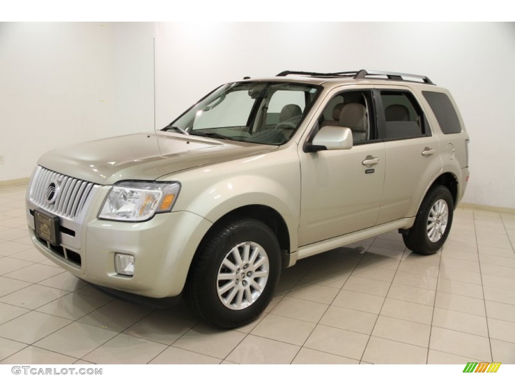 2010 Mariner V6 Premier 4WD - Gold Leaf Metallic / Stone photo #3