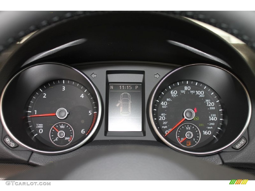 2014 Volkswagen Jetta TDI SportWagen Gauges Photos