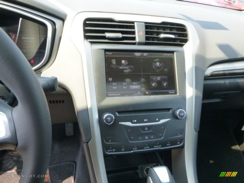2014 Fusion SE EcoBoost - Sunset / Charcoal Black photo #13