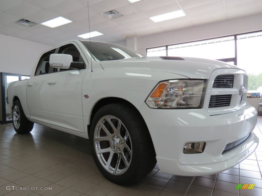 Bright White Dodge Ram 1500