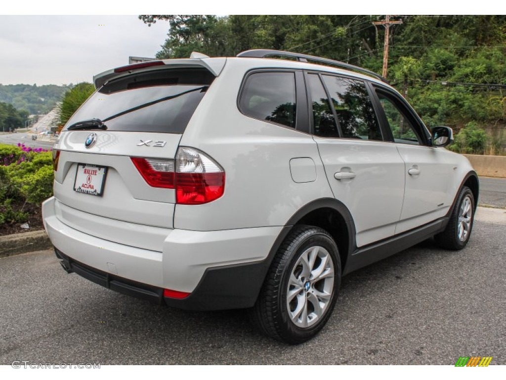 2010 X3 xDrive30i - Alpine White / Black photo #4