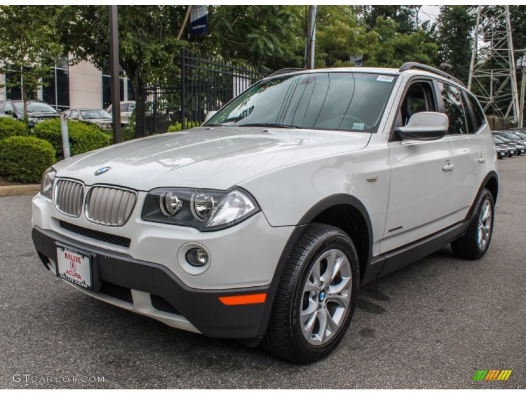 2010 X3 xDrive30i - Alpine White / Black photo #7