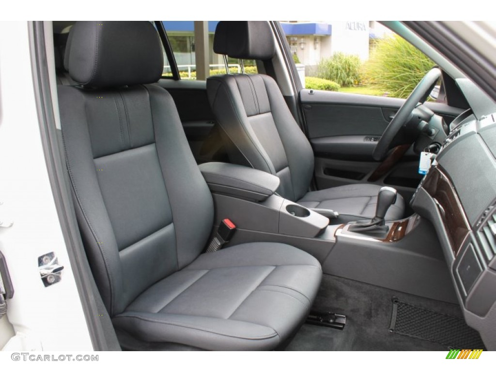 2010 X3 xDrive30i - Alpine White / Black photo #10
