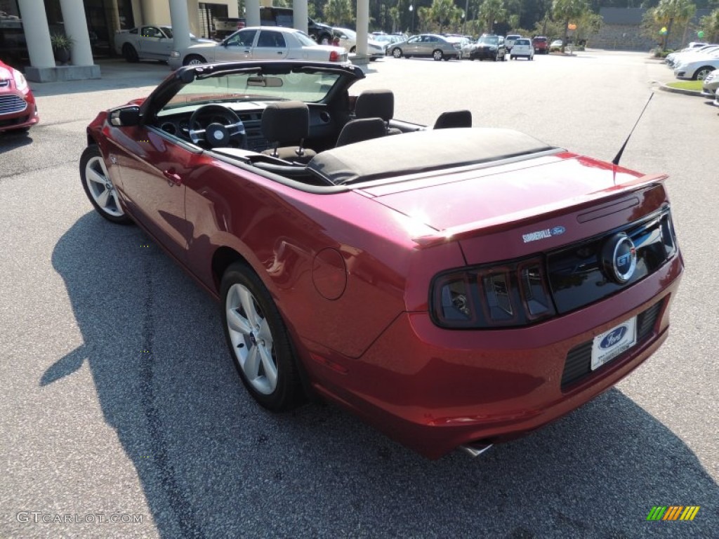 2014 Ruby Red Ford Mustang Gt Convertible 85499099 Photo 10