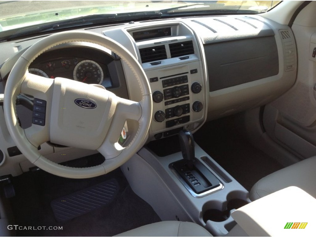 2008 Escape XLT V6 4WD - Kiwi Green Metallic / Stone photo #15