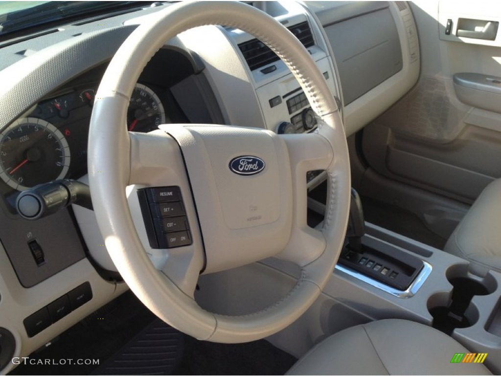2008 Escape XLT V6 4WD - Kiwi Green Metallic / Stone photo #22