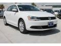 Pure White - Jetta SE Sedan Photo No. 1