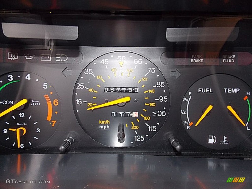 1991 Saab 900 S Sedan Gauges Photos