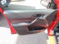 2006 Ford Focus Charcoal/Red Interior Door Panel Photo