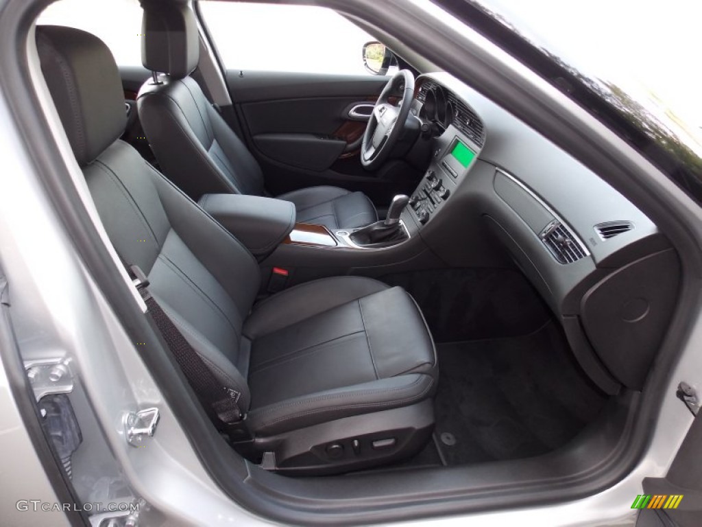 Jet Black Interior 2011 Saab 9-5 Turbo4 Sedan Photo #85562693
