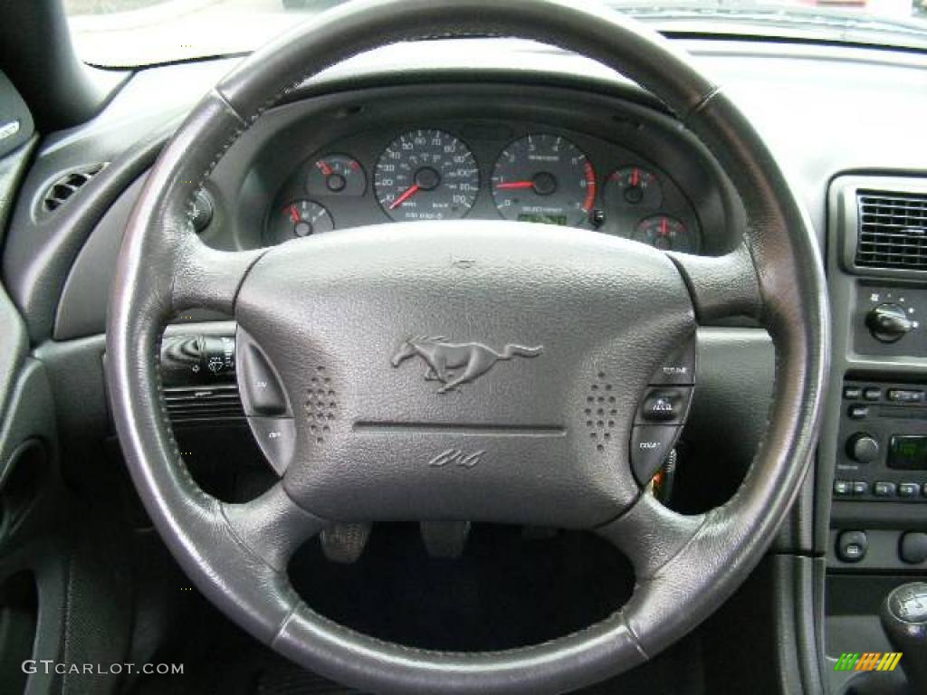 2003 Mustang V6 Coupe - Dark Shadow Grey Metallic / Medium Graphite photo #15