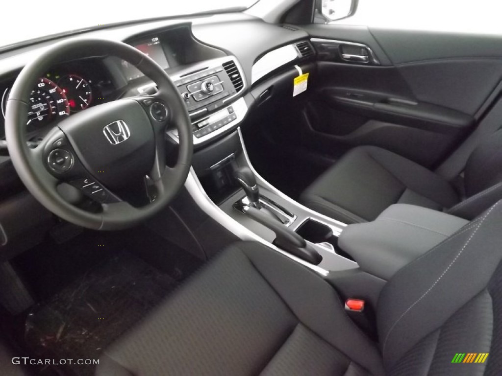 Black Interior 2014 Honda Accord Sport Sedan Photo #85563797