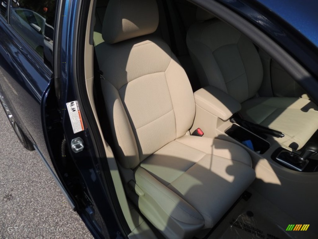 2012 Kizashi SE - Deep Sea Blue Metallic / Beige photo #8
