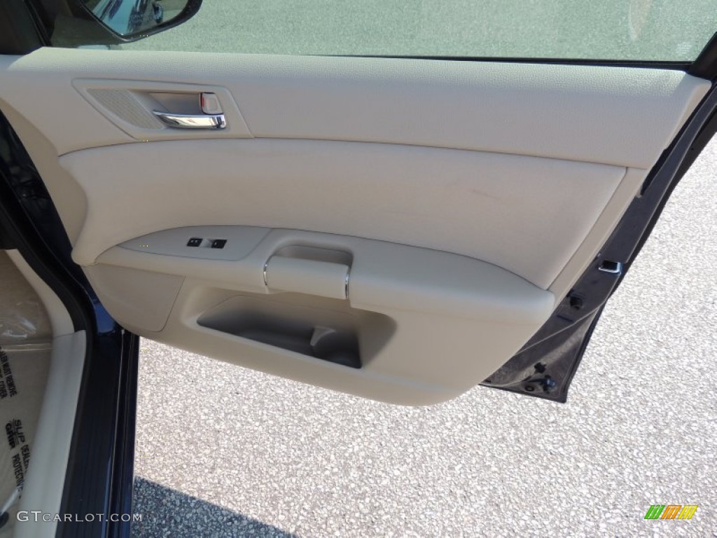 2012 Kizashi SE - Deep Sea Blue Metallic / Beige photo #9