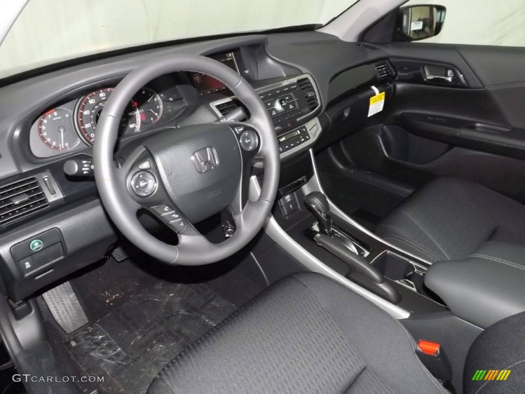 Black Interior 2014 Honda Accord Sport Sedan Photo #85564457