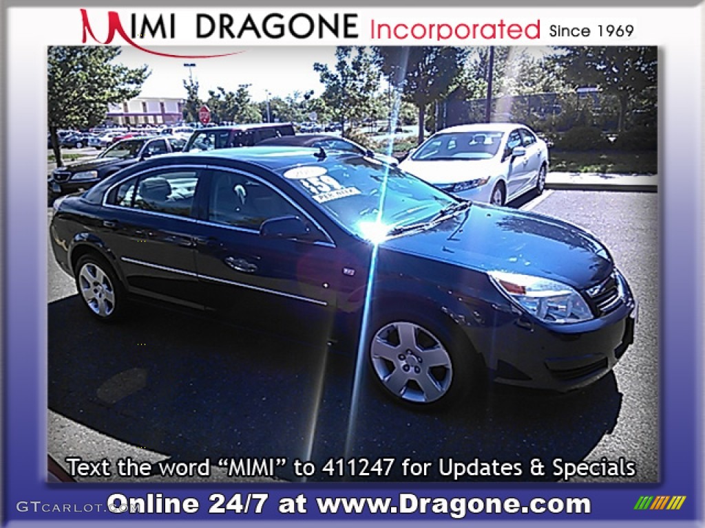 2008 Aura XE 3.5 - Deep Blue / Gray photo #7