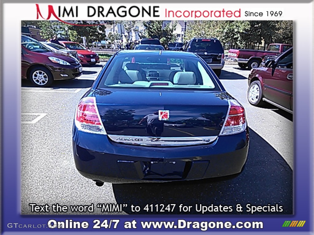 2008 Aura XE 3.5 - Deep Blue / Gray photo #9