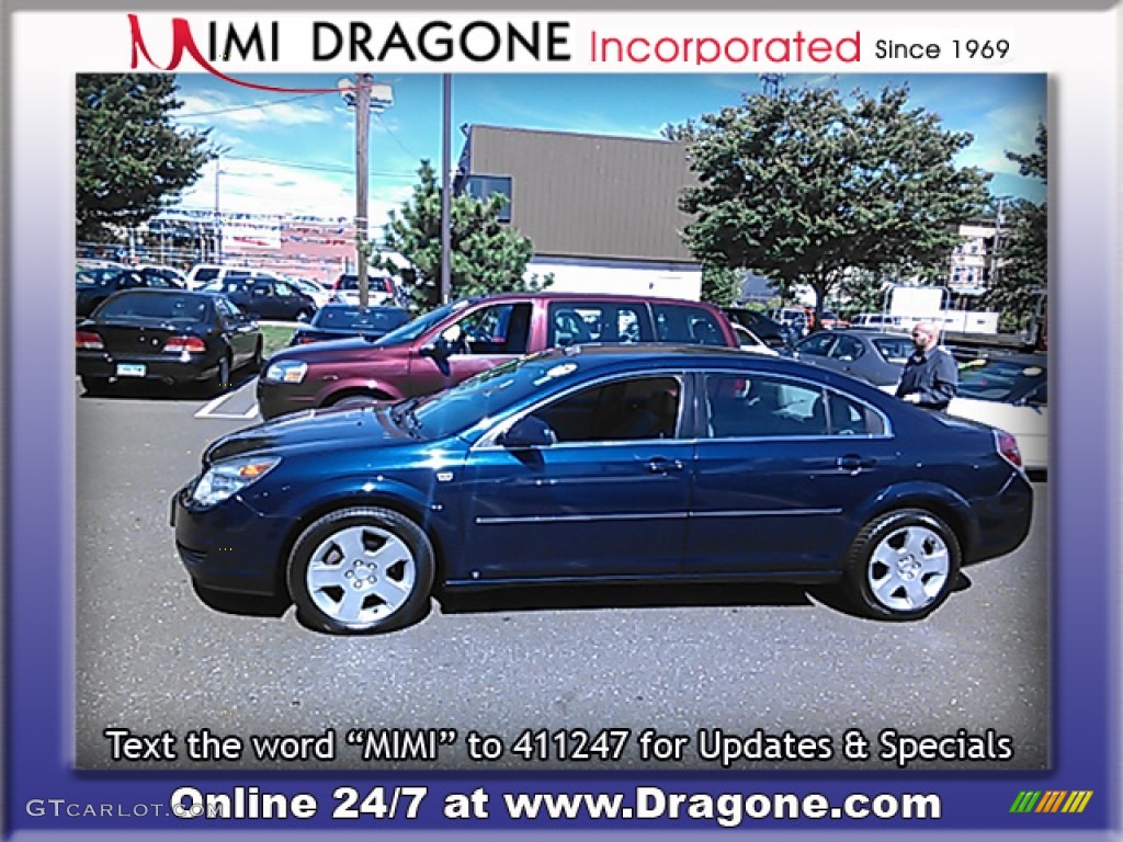 2008 Aura XE 3.5 - Deep Blue / Gray photo #11