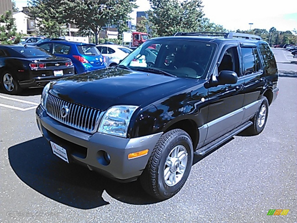2005 Black Mercury Mountaineer V6 AWD 85499090 Car
