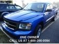 2008 Electric Blue Pearl Dodge Dakota ST Extended Cab 4x4 #85499251