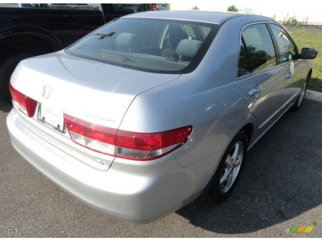 2003 Accord EX-L Sedan - Satin Silver Metallic / Black photo #1