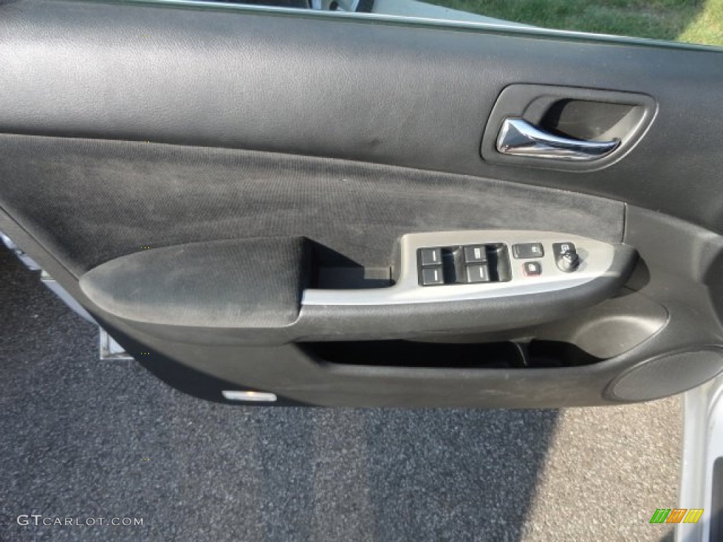 2003 Accord EX-L Sedan - Satin Silver Metallic / Black photo #2