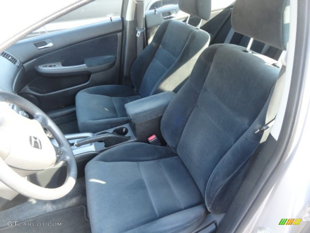 2003 Accord EX-L Sedan - Satin Silver Metallic / Black photo #3