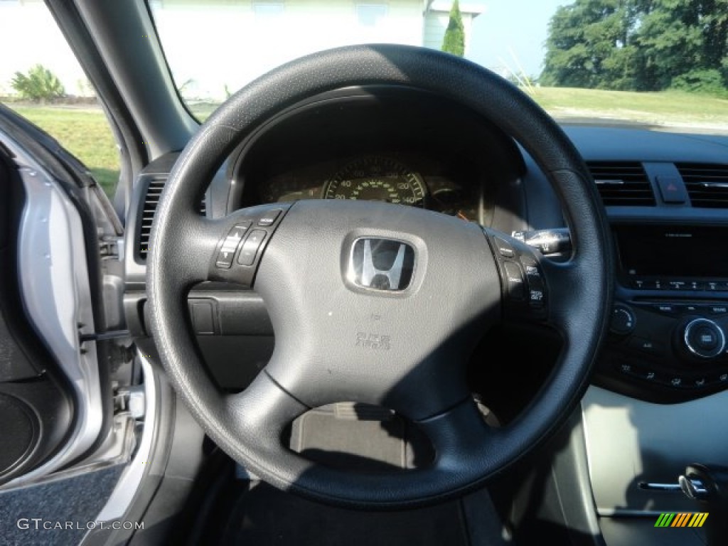 2003 Accord EX-L Sedan - Satin Silver Metallic / Black photo #6