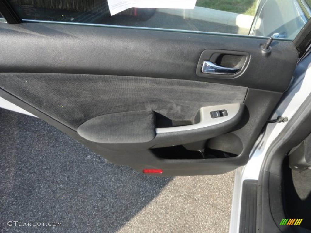 2003 Accord EX-L Sedan - Satin Silver Metallic / Black photo #8