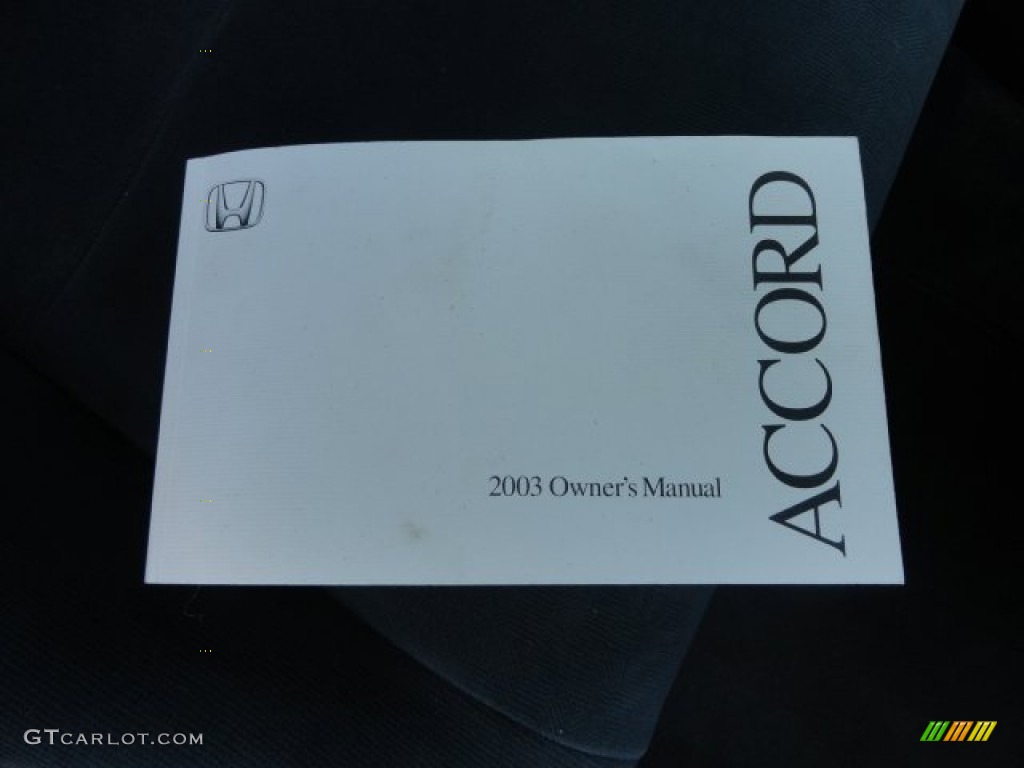 2003 Accord EX-L Sedan - Satin Silver Metallic / Black photo #14