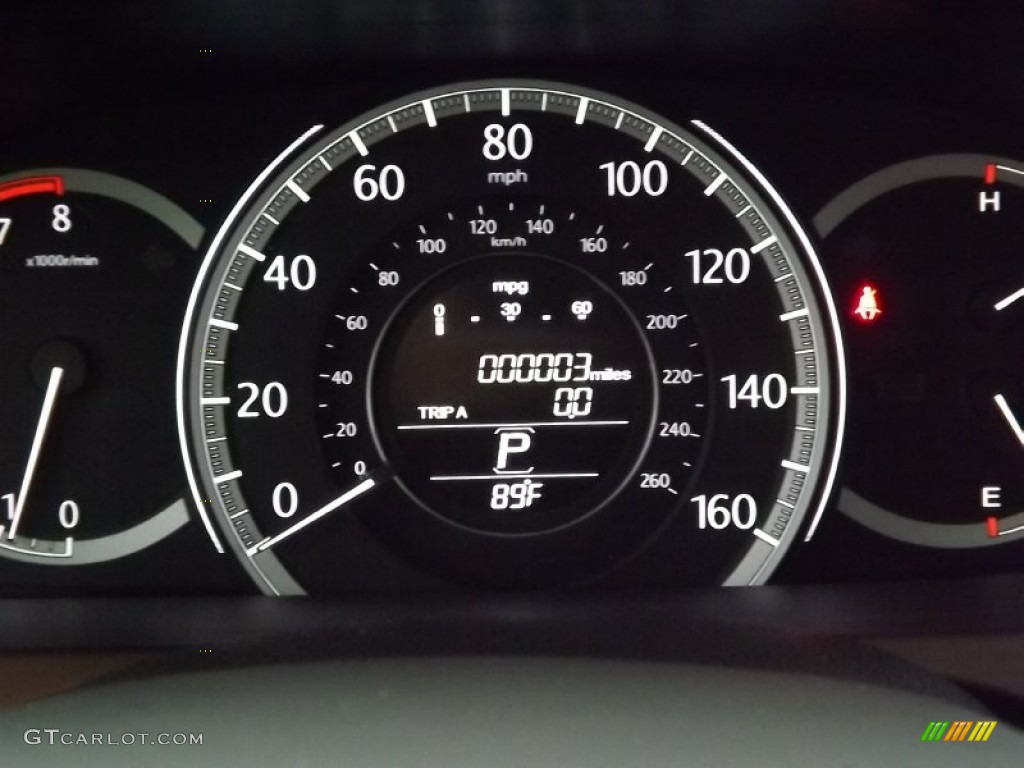 2014 Accord EX-L Sedan - Basque Red Pearl II / Ivory photo #27