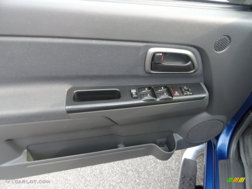 2005 Canyon SLE Crew Cab 4x4 - Superior Blue Metallic / Dark Pewter photo #2