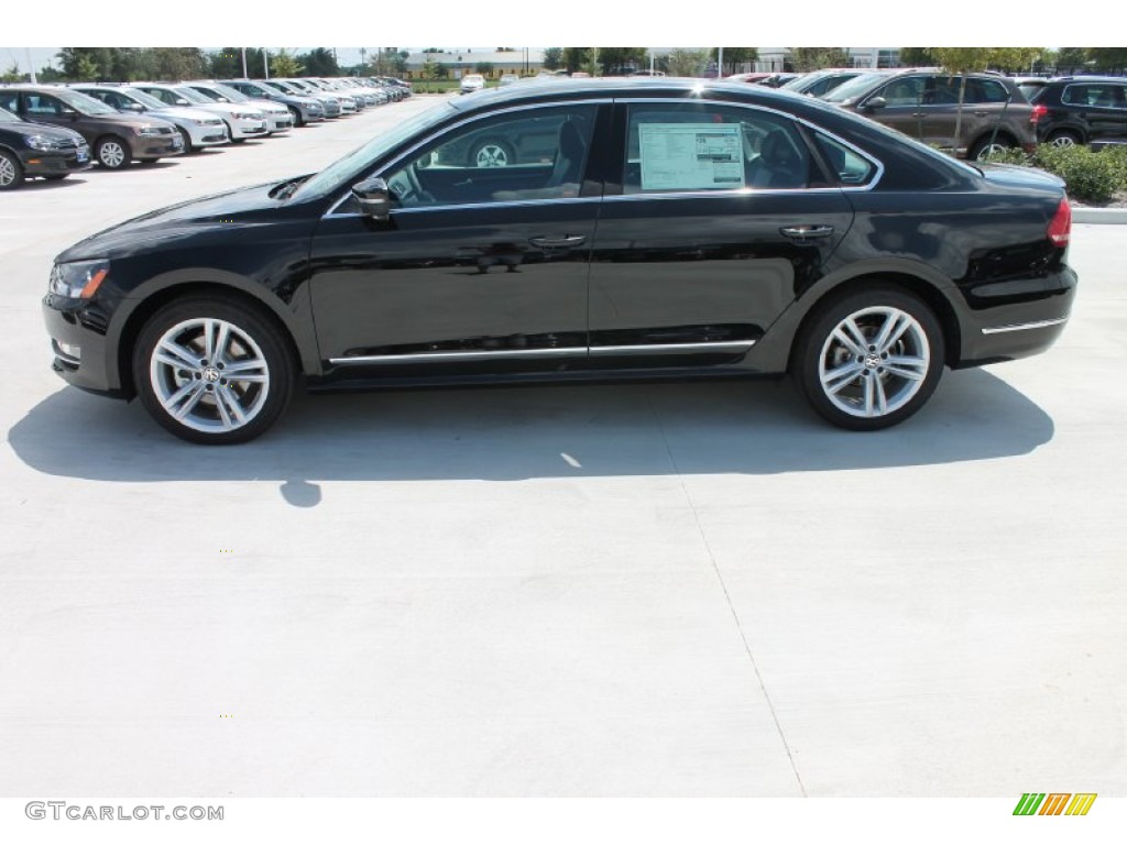 Black 2014 Volkswagen Passat 1.8T SEL Premium Exterior Photo #85566485