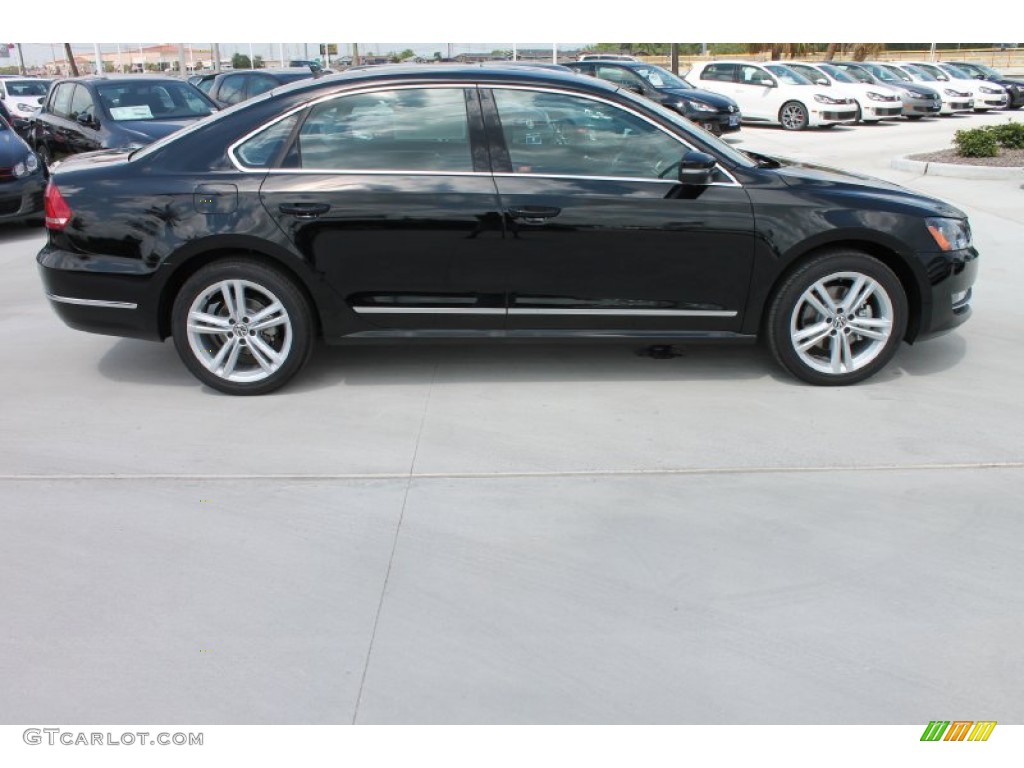Black 2014 Volkswagen Passat 1.8T SEL Premium Exterior Photo #85566587