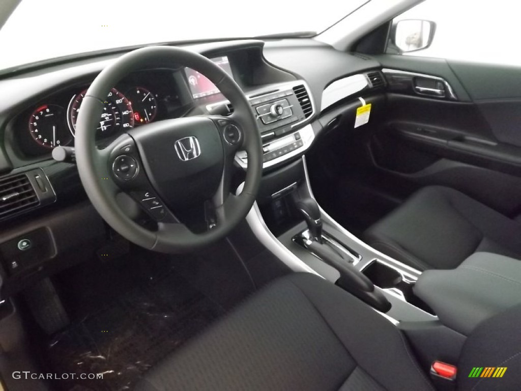 Black Interior 2014 Honda Accord Sport Sedan Photo #85566677