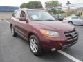 2008 Dark Cherry Red Hyundai Santa Fe SE 4WD  photo #9