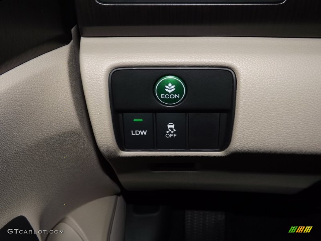 2014 Accord EX-L V6 Sedan - Basque Red Pearl II / Ivory photo #22