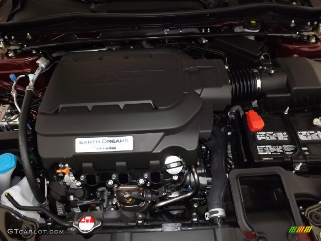 2014 Accord EX-L V6 Sedan - Basque Red Pearl II / Ivory photo #30