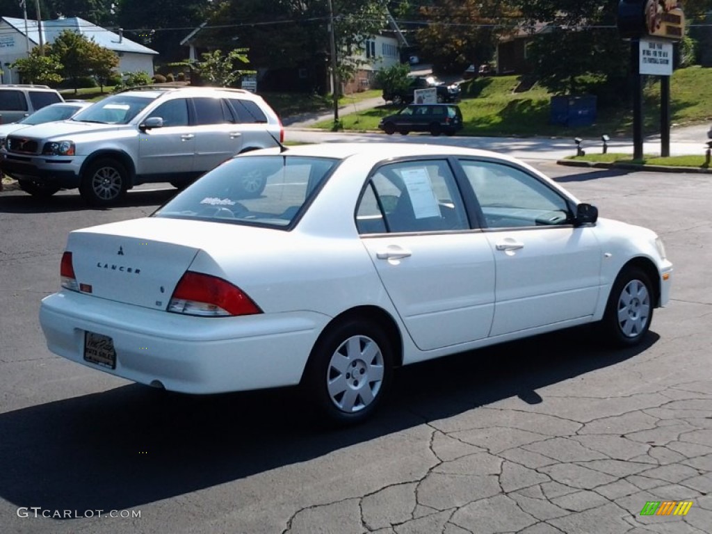 2003 Lancer ES - Innsbruck White / Gray photo #4