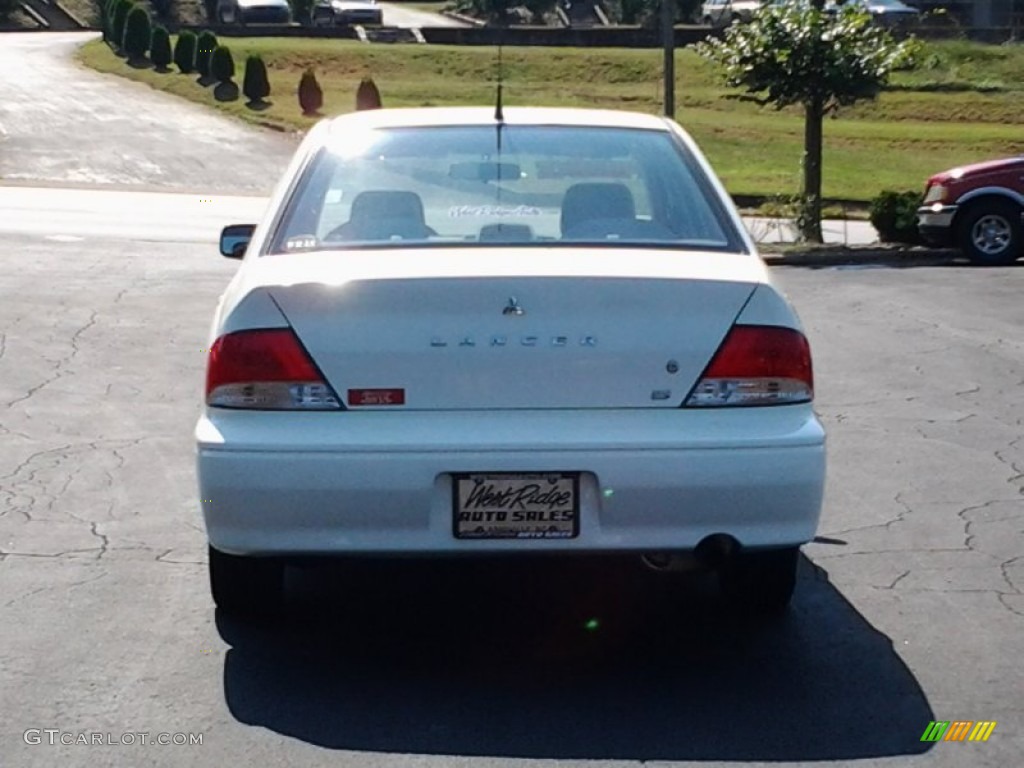 2003 Lancer ES - Innsbruck White / Gray photo #5