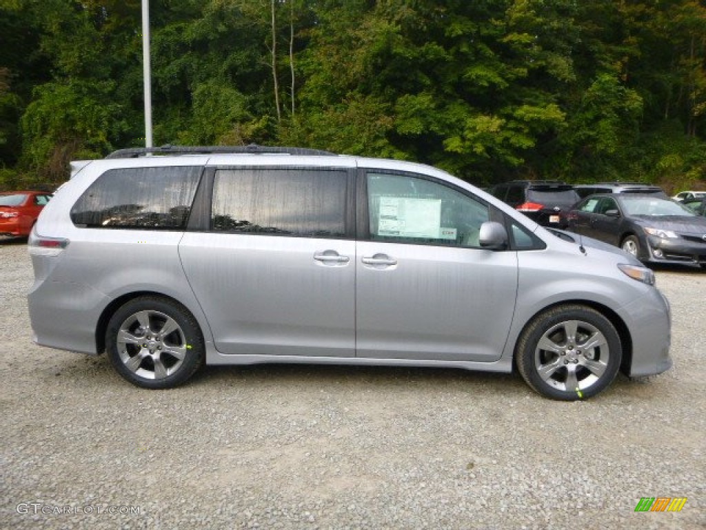 Silver Sky Metallic 2014 Toyota Sienna SE Exterior Photo #85569071