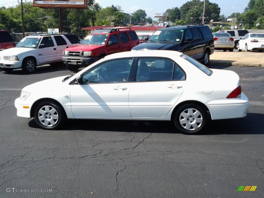 2003 Lancer ES - Innsbruck White / Gray photo #7