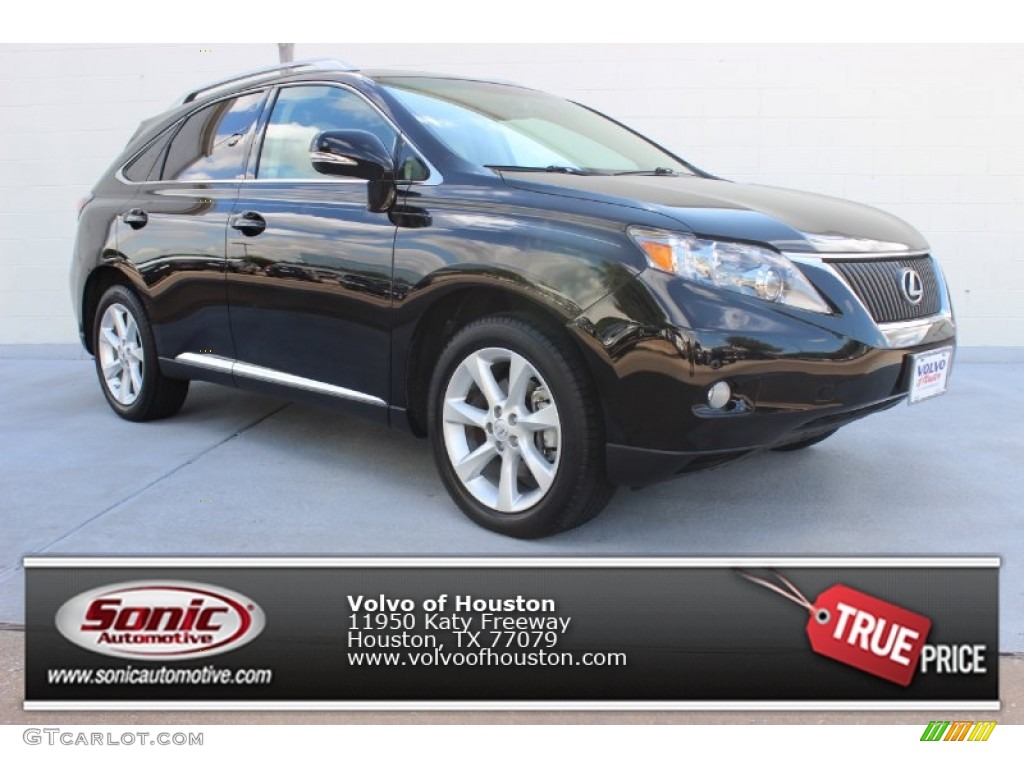 Obsidian Black Lexus RX