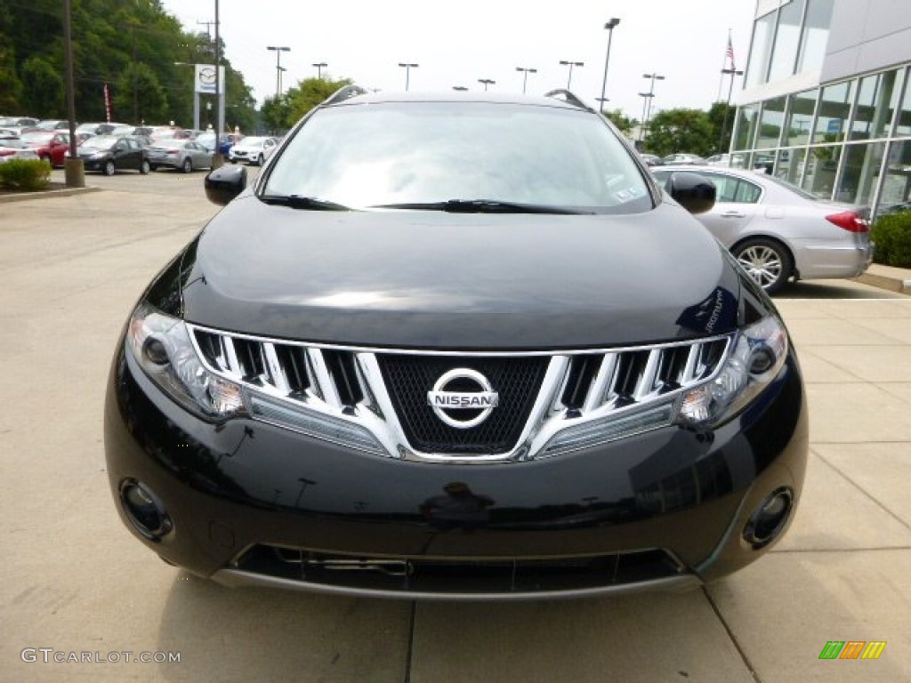 2010 Murano SL AWD - Super Black / Black photo #7