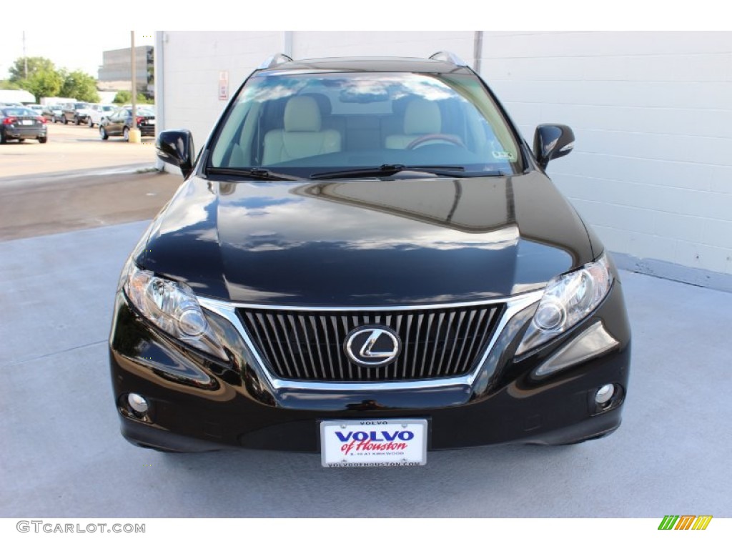 2011 RX 350 - Obsidian Black / Parchment photo #2