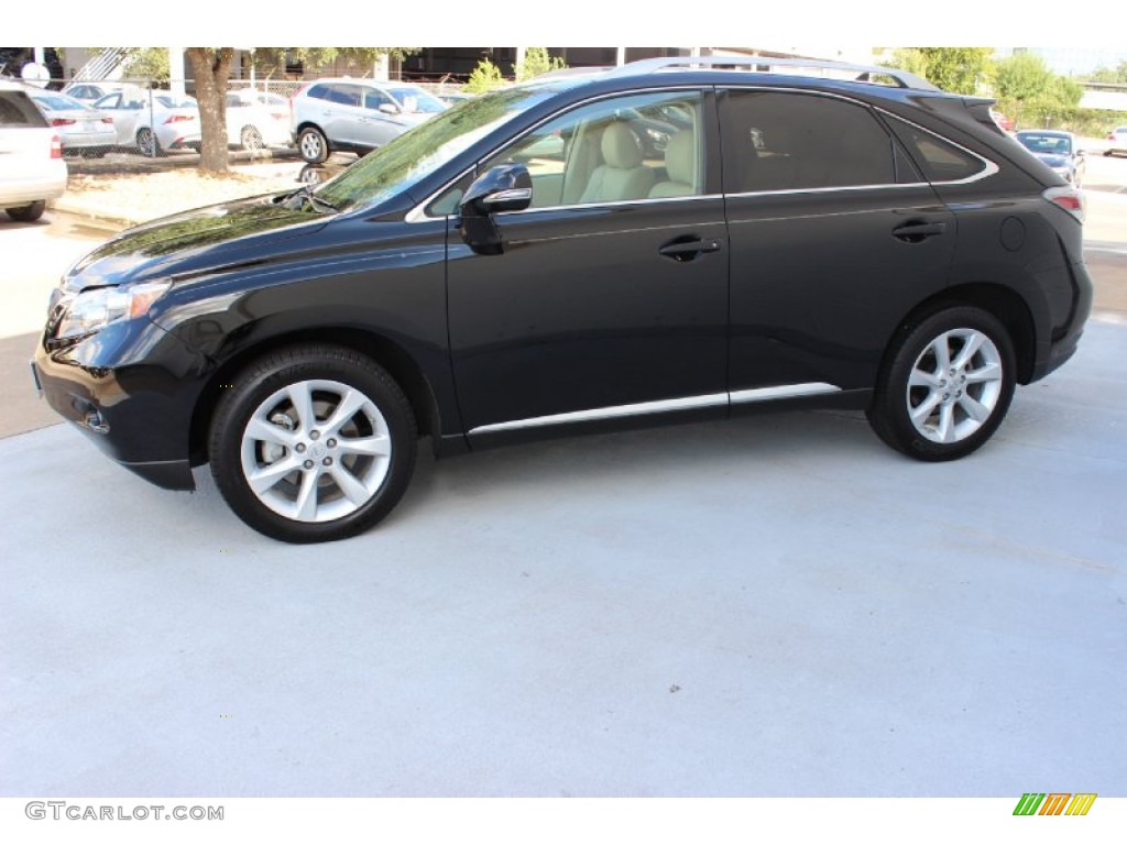 2011 RX 350 - Obsidian Black / Parchment photo #4