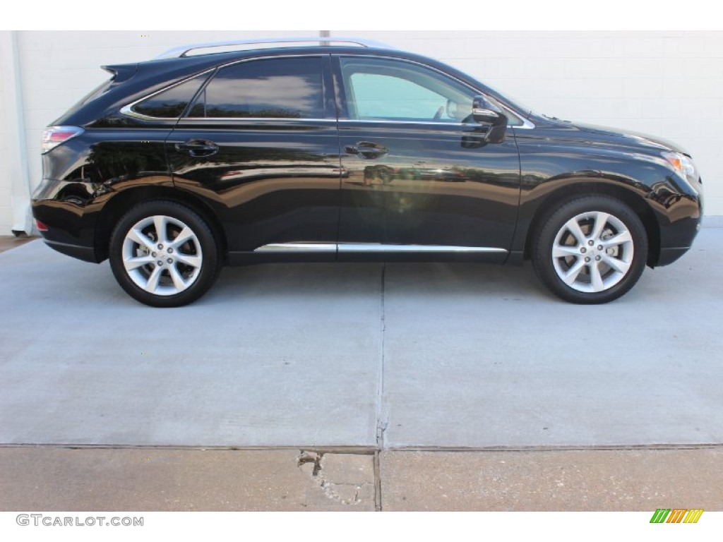 2011 RX 350 - Obsidian Black / Parchment photo #7