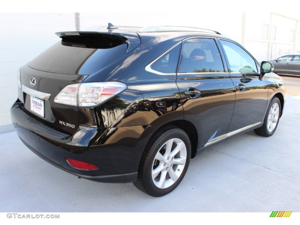 2011 RX 350 - Obsidian Black / Parchment photo #10