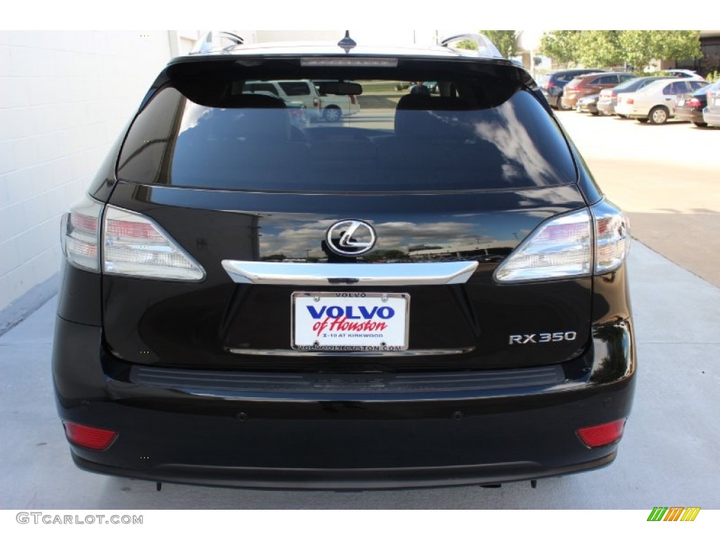 2011 RX 350 - Obsidian Black / Parchment photo #11